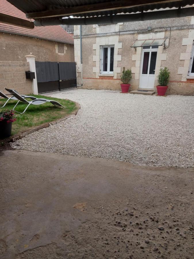 Maison De Bourg Paisible Parcay-sur-Vienne Exterior foto
